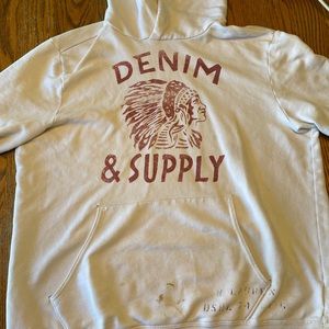 RL denim supply hoodie